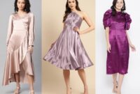 Satin dress