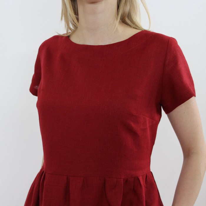 Linen dress