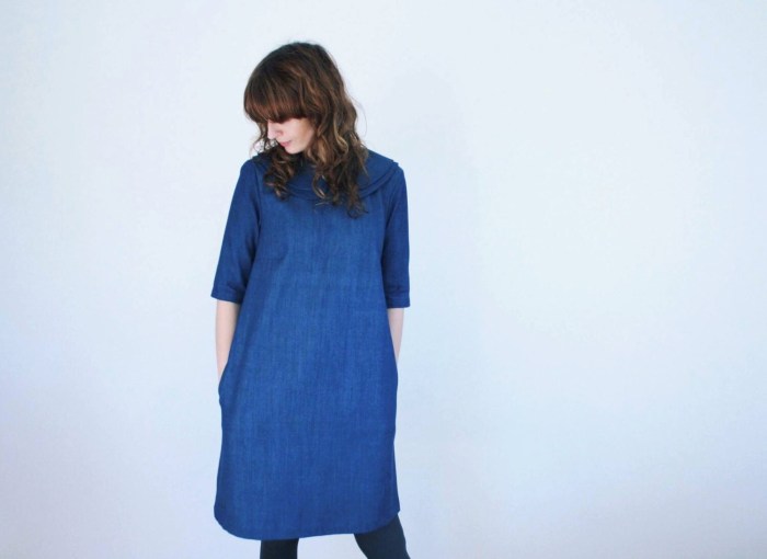 Denim dress