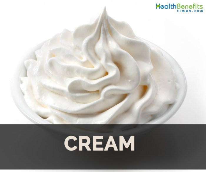Cream Facts, Health Benefits and Nutritional Value Cream ponds