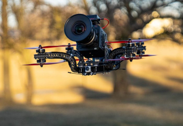 Drone cameras