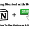 How to use Notion