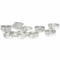 Platinum diamond setting