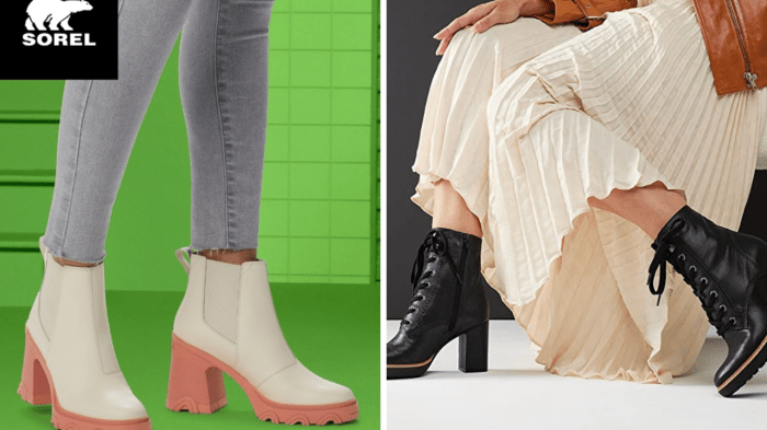 Chunky boots