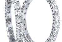 Stackable diamond rings