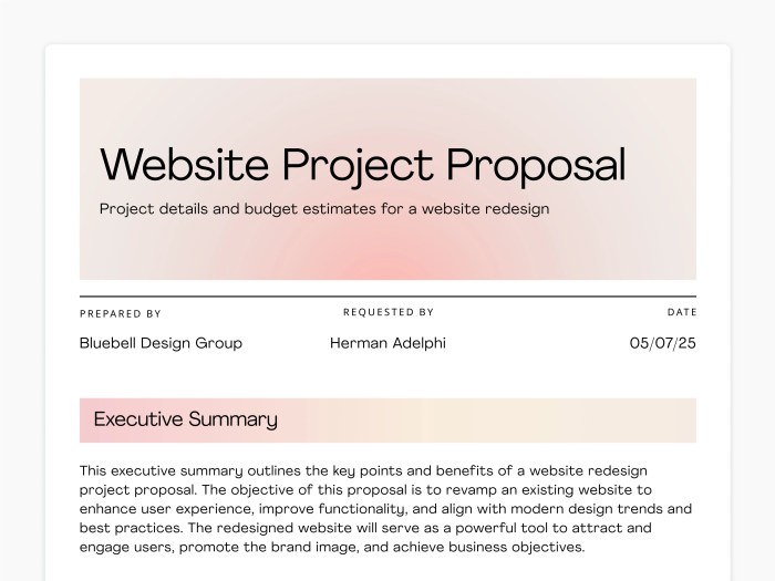 How to Write a Project Proposal (Example and Templates) | Canva Proposal ring ideas